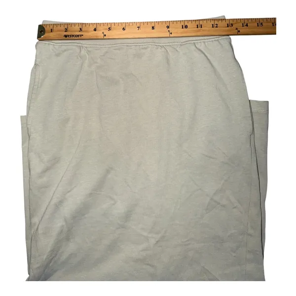 Zara Sage Green Pull On Maxi Skirt, Small - Image 6