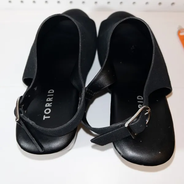 Torrid Studded Wood Wedges Size 9 - Wide - Image 8