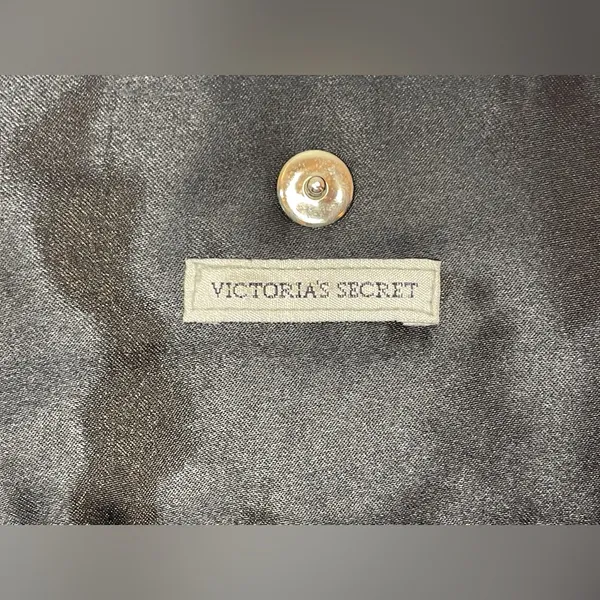 Victoria’s‎ Secret Y2K Floral Lace Wristlet Black and Gray Lace Clutch - Image 5