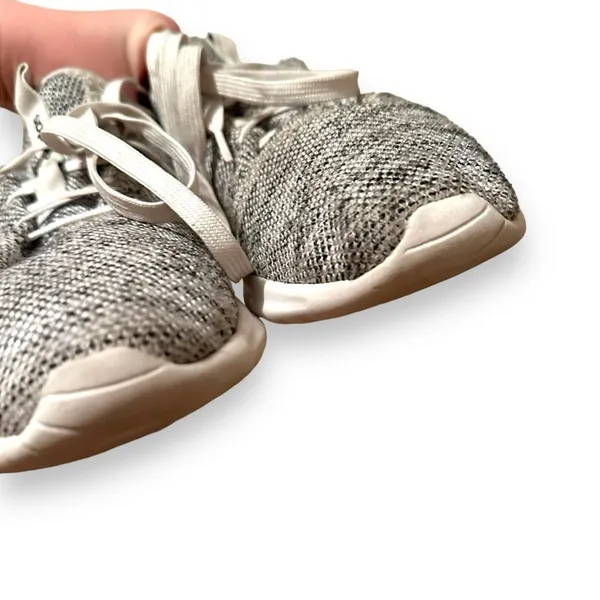Adidas Women's Cloudfoam Pure Athletic‎ White & Gray Running Shoes Sz 10 - Image 5