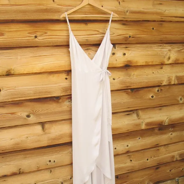 SMYMM Nude Mariah Wrap Dress S - Image 6