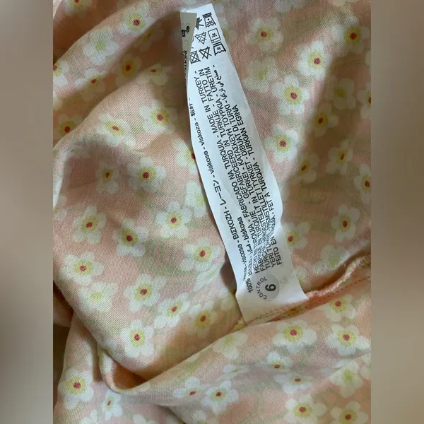 Zara floral print slip dress Sz small - Image 9