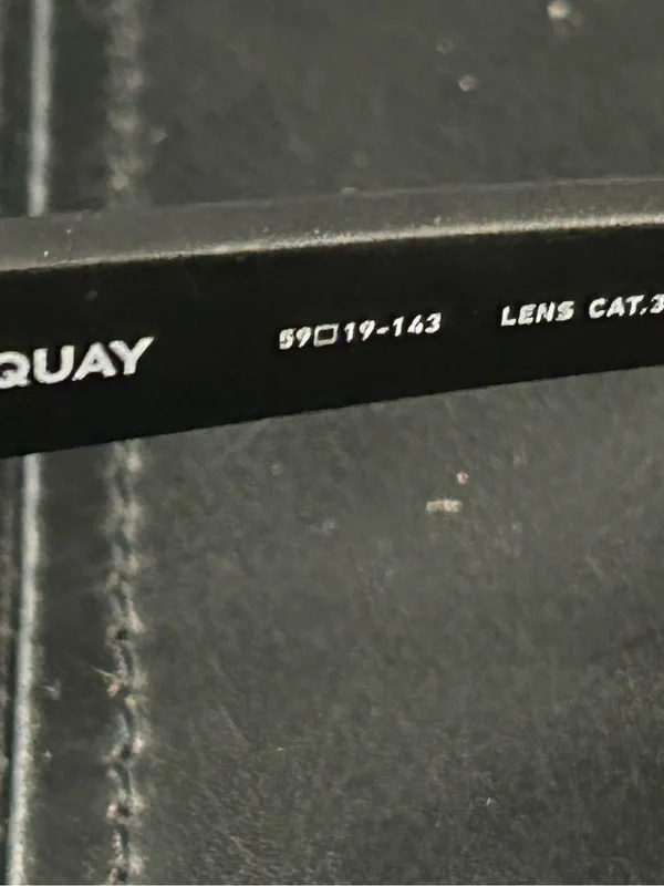 Quay Australia It’s My Way Matte Black Cat-Eye Sunglasses with Dark Lenses - Image 8