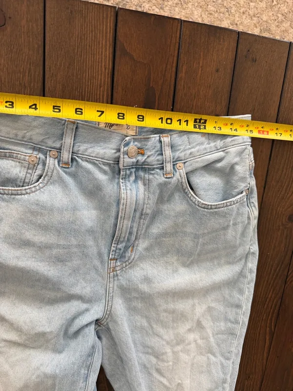 Madewell The Perfect Vintage Light Wash Jeans Size 28 High Rise - Image 9