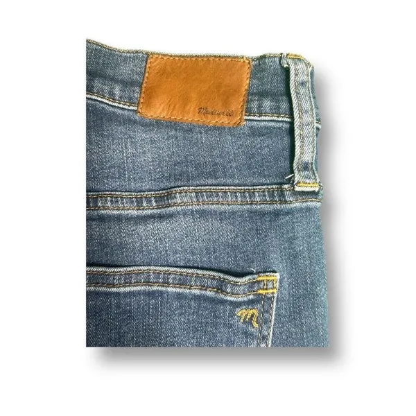 Madewell 10"‎ High Rise Roadtripper 30 Skinny Jeans Dark Wash Stretch Blue Denim - Image 14