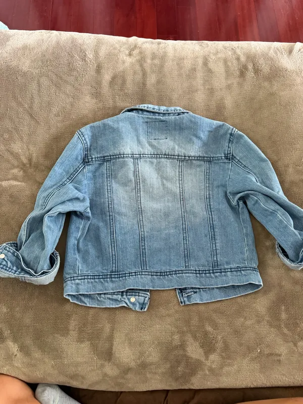 Highway Jeans Cropped Jean Jacket - Image 3