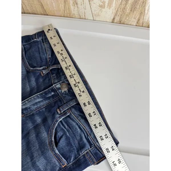 American Eagle Super Stretch X Jegging Distressed Holes Jeans Womens‎ 6 Regular - Image 8