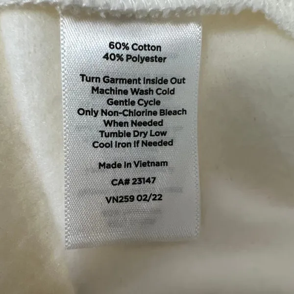 T by Talbots Sweatshirt Womens Medium Mock Neck Soft Cozy Activewear Loungewear - Image 8