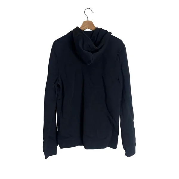 SKIMS Lounge Fleece Hoodie Women's Washed Onyx Black Small - Image 9