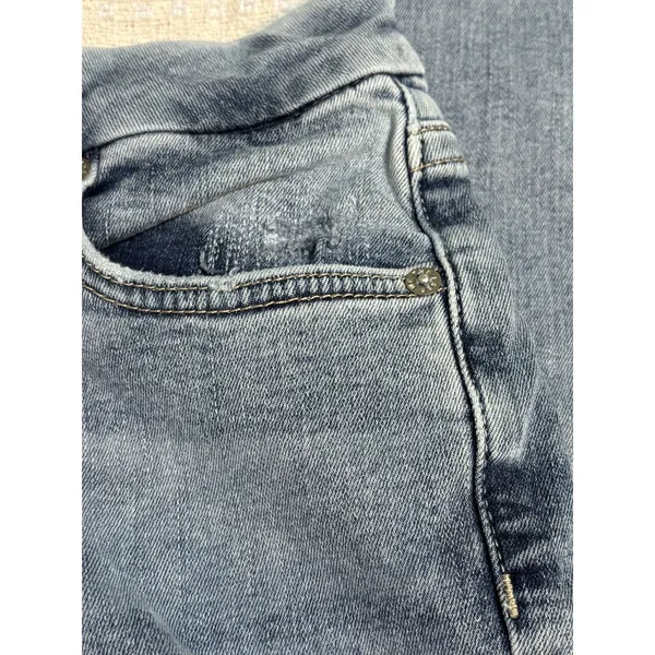 Free People Skinny Jeans Women's 28 Light Wash Stretch Ankle Denim - Image 12