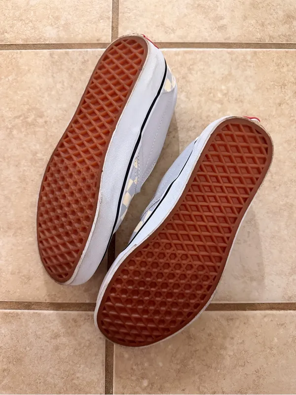Vans Classic Slip-On Checkerboard Shoes - Image 4