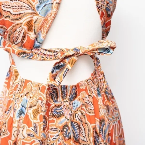 MISA‎ - Dana Mae Cut‑Out Cotton Floral Maxi Dress - Image 13