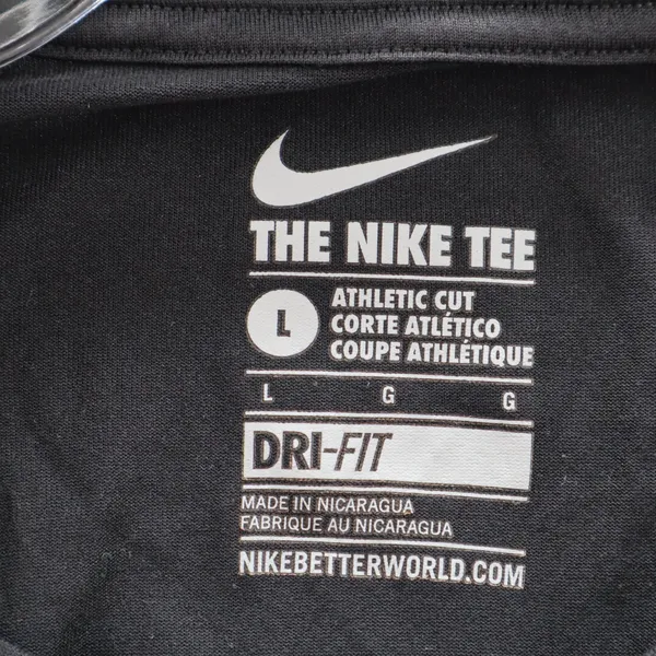 Nike Black Short Sleeve Cougars Tee Active Fan Tshirt Athletic L Large‎ - Image 5