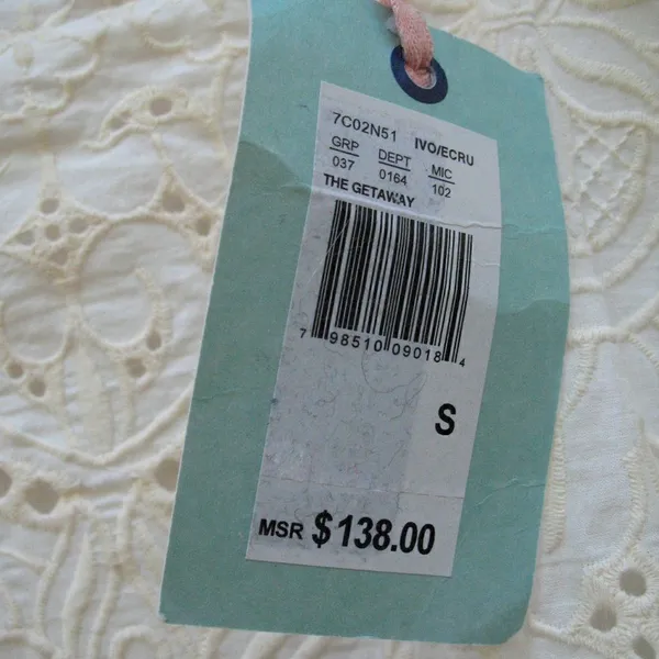 NWT Chelsea & Violet Cream Dress - Image 8