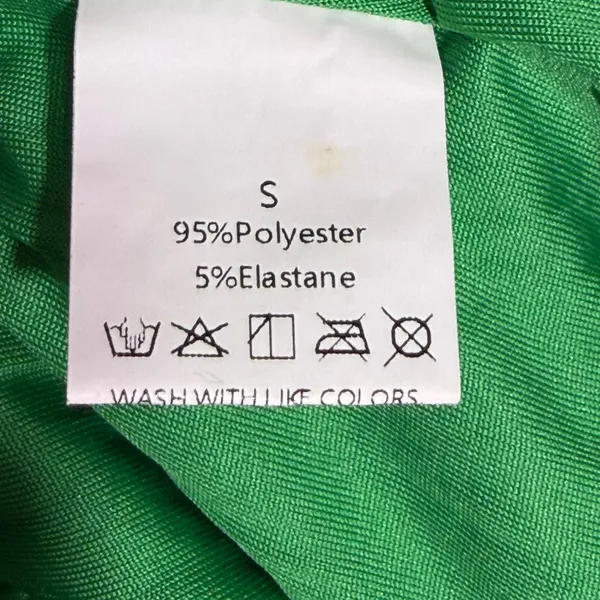 Like an angel NWT Waist Wow Green Sequin‎ Bodycon Mini Skirt Stretchy Party Club Small - Image 8