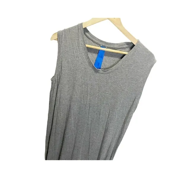 Kit And Ace Womens Casual Shirt Maxi‎ Dress Gray Size 4 Cashmere Blend Beach - Image 3