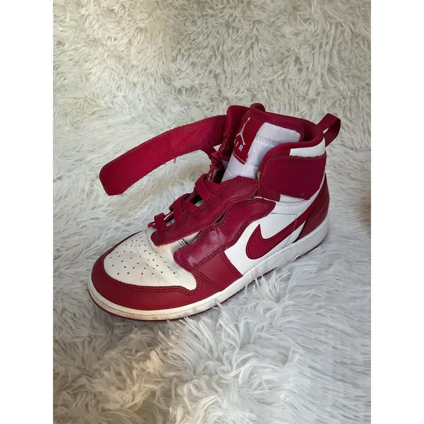 Air Jordan 1 Hi FlyEase Cardinal Red US 5 Youth / Women’s 6 - Image 11