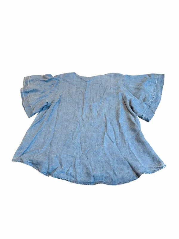 HEM & THREAD lightweight denim top - Image 4