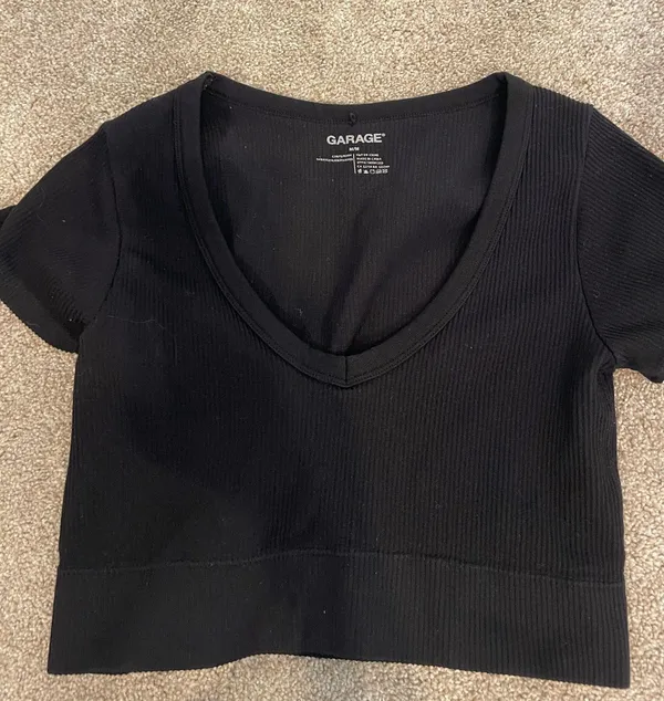Garage sonia seamless plunge top black - Image 2