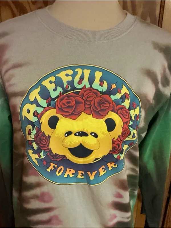 Grateful Dead Forever Dancing
Bear Tie Dye Sweatshirt size L - Image 2