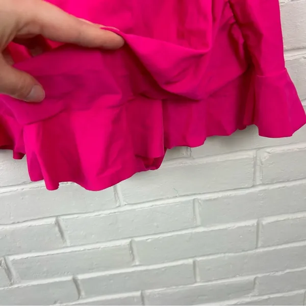 ABS Allen Schwartz Pink Swimsuit Halter Neck Dress Size 8 - Image 6