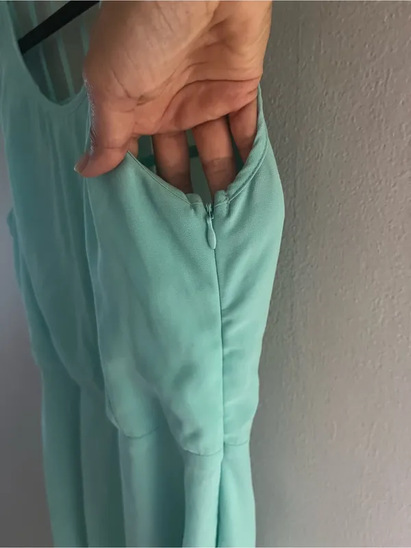 Lush Mint Green Strappy-Back Maxi Dress - Image 7