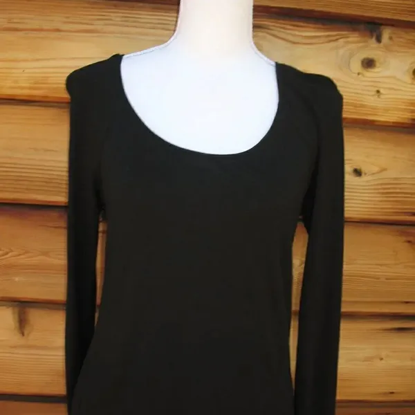 Reiss Black Jersey Dress  - Image 5