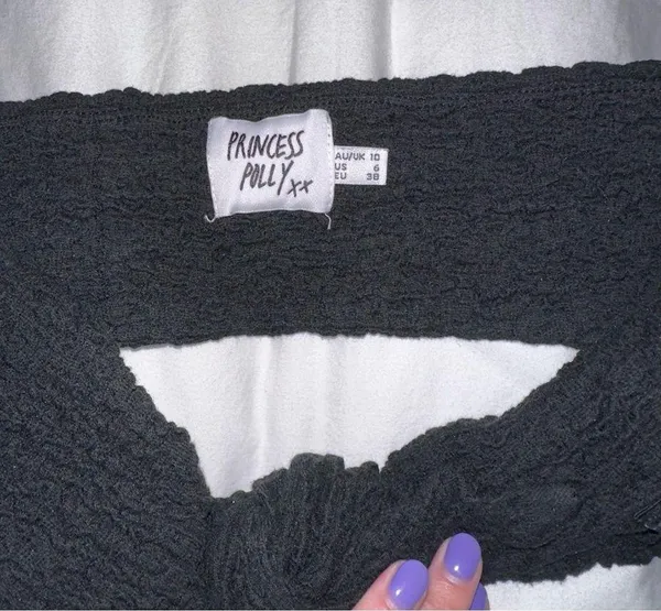 Princess Polly Matilda Set Black Size Six sold out worn once! Perfect condition - Image 5