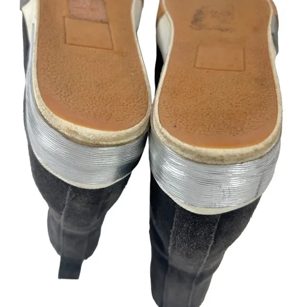Dolce Vita Zelma Zip High Top Sneaker Booties Gray Size 8 - Image 9
