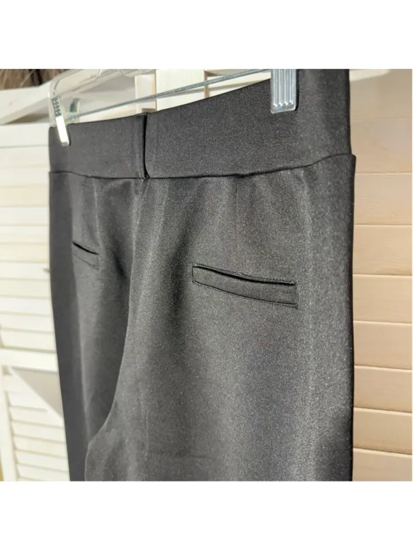 New Mix Black career office ponte pants stretchy resort cruise cocktail goth alt travel - Image 10