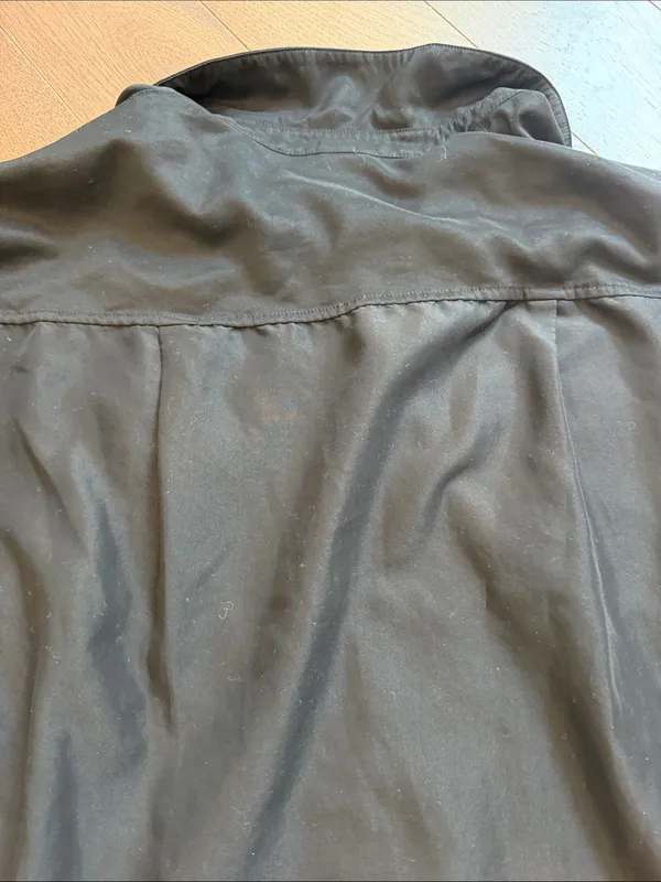 Old Navy Black Button-Front Oversized Long Sleeve Shirt XL - C10-034 - Image 10