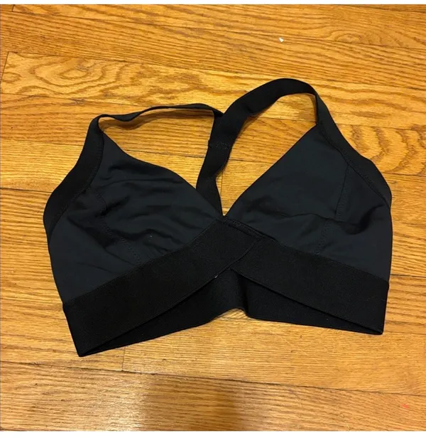 Free People Movement Black Sports Bra Size Small NWT - Image 3