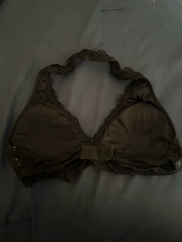 Black Lace Bralette - Women Intimates & Sleepwear - Image 2