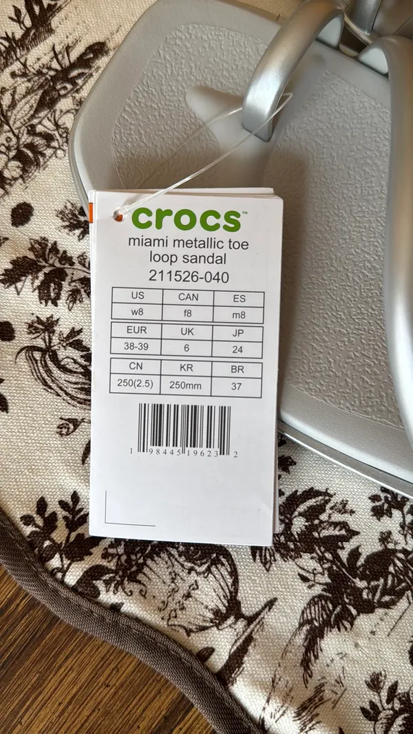 Crocs Toe Loop Miami Sandals - Image 2