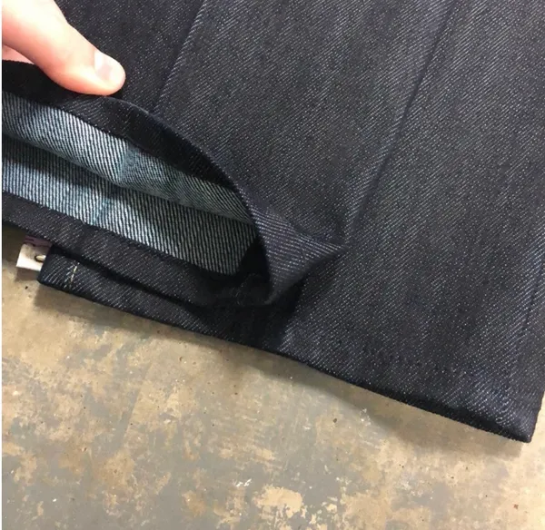 7 for All mankind Jeans Straight Size 28 Hemmed Bin P11 - Image 8