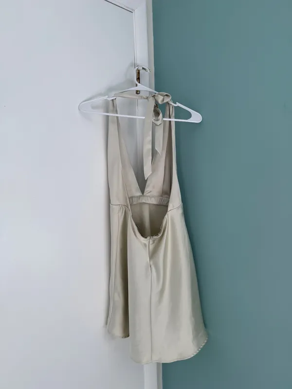 ZARA Satin Dress Mini - Image 3