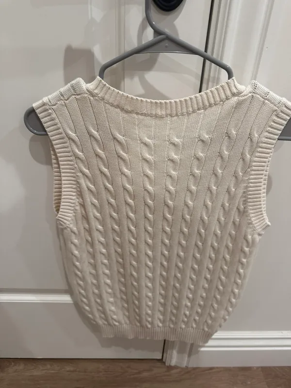 Brandy Melville Tan Vest - Image 2