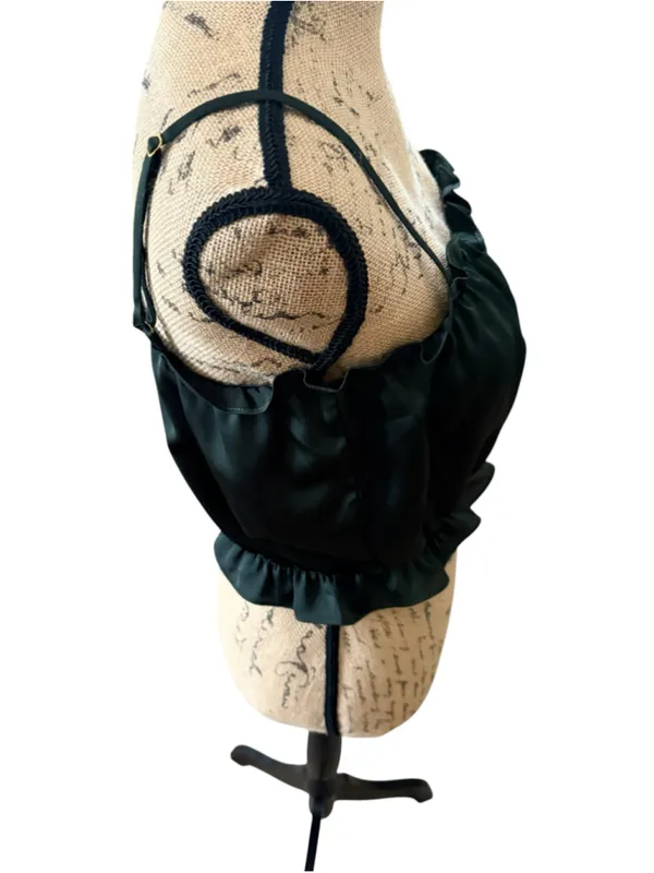 Free People Camisole Top Women's Size L (PTP 13”-18”) NWT Hunter Green - Image 3