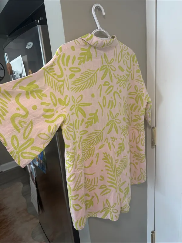 Petal & pup Dolce Cotton Romper in citrus XS - Image 5