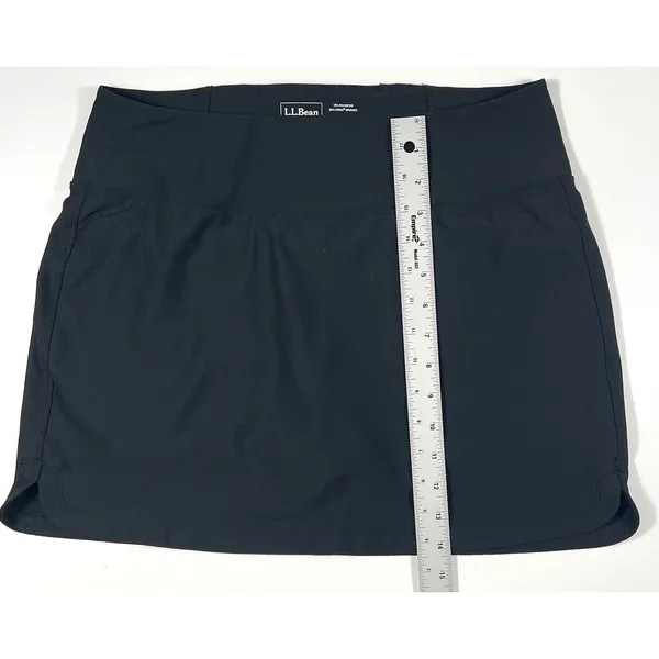 L.L. Bean Everyday Performance Skort Women's Small Black Active UPF 50+ Outdoor‎ - Image 6