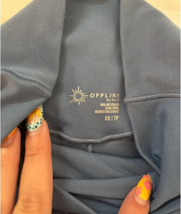 Aerie High-Waisted OFFLINE Flare Leggings - Image 5