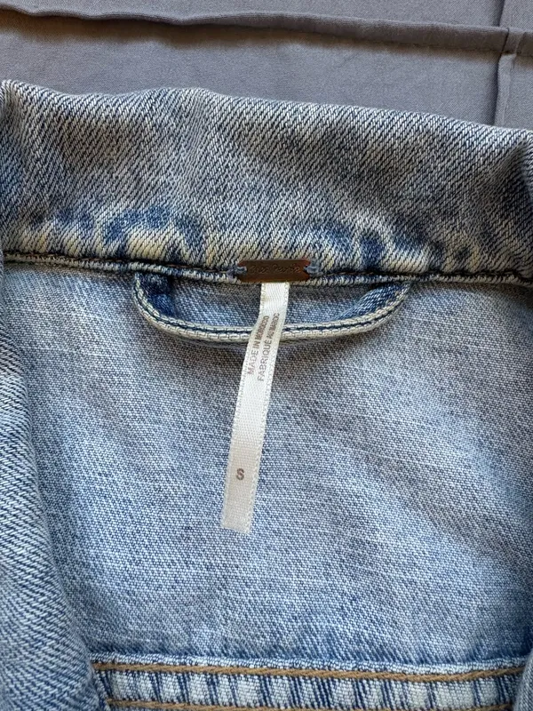 Free People Denim Jacket  - Image 5