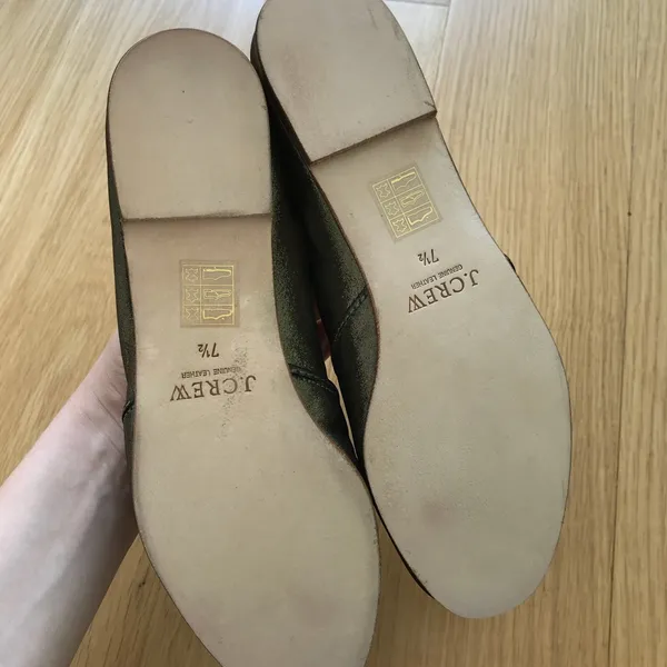 J crew metallic loafers - Image 3