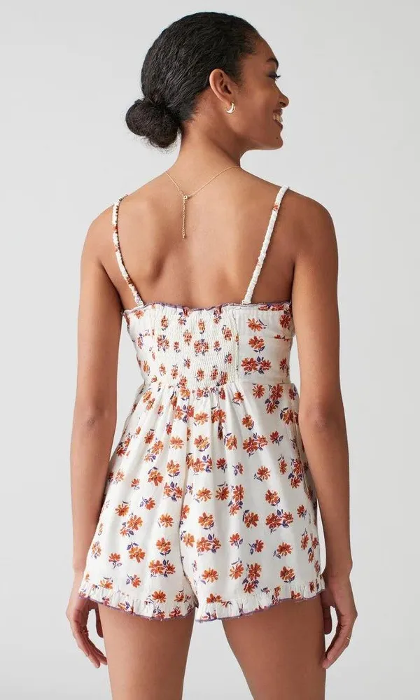 Urban Outfitters Floral Romper - Image 3
