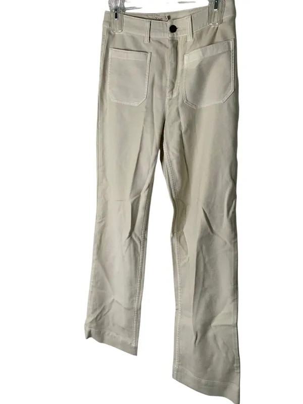 Faherty Stretch Terry Wide Leg Pant women's size 25 - Image 2
