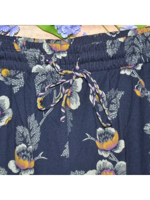 Vera Bradley Womens 2-Piece Cotton Pajama Set Floral Iconic Print Size M NWOT - Image 11
