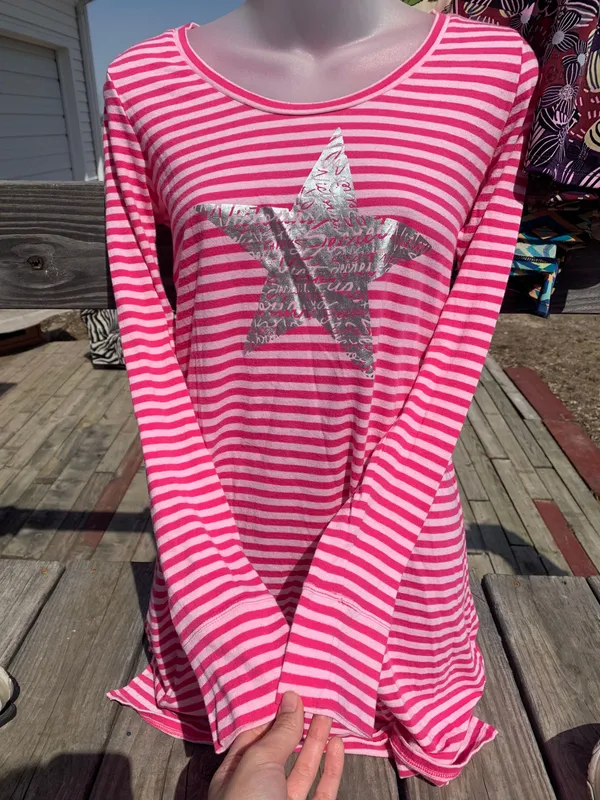 Victoria’s Secret Y2K Striped Nightie Small - Image 2