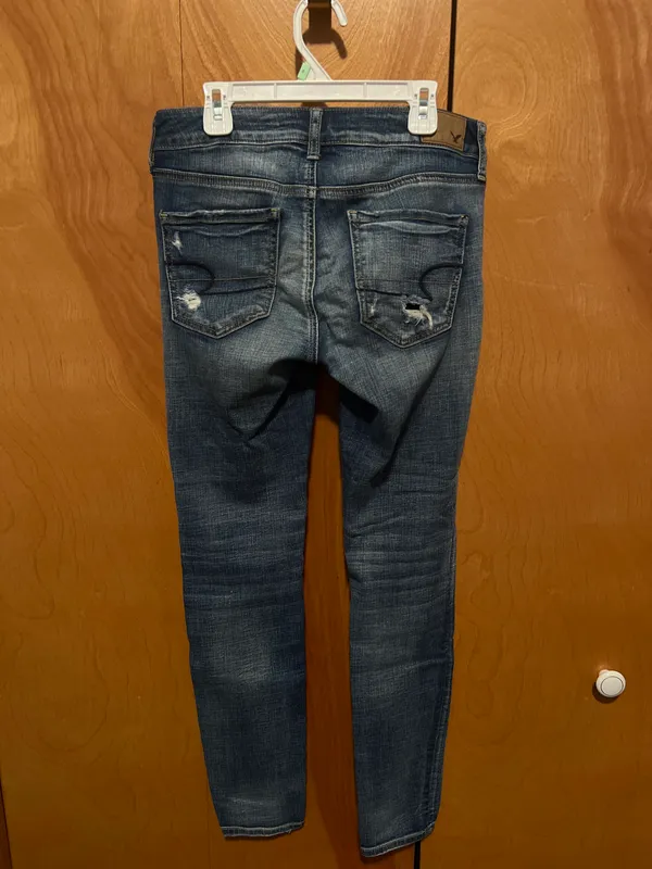 American Eagle Ripped Skinny Jeggings - Image 4