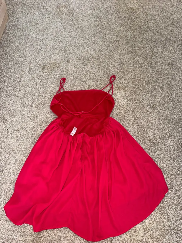 Lucy in the Sky Red Romper - Image 2