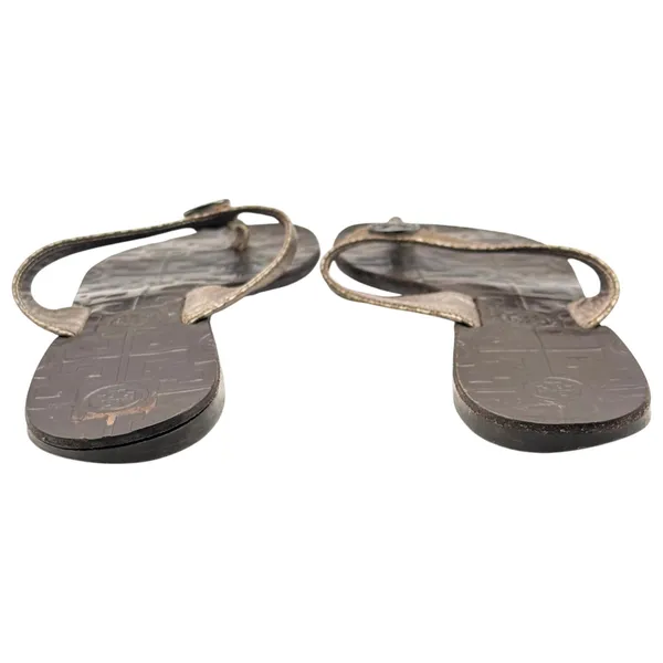 Tory Burch Thora Sandal Flip Flop Thong Logo Snake Quiet Luxury Resort Old Money - Image 5